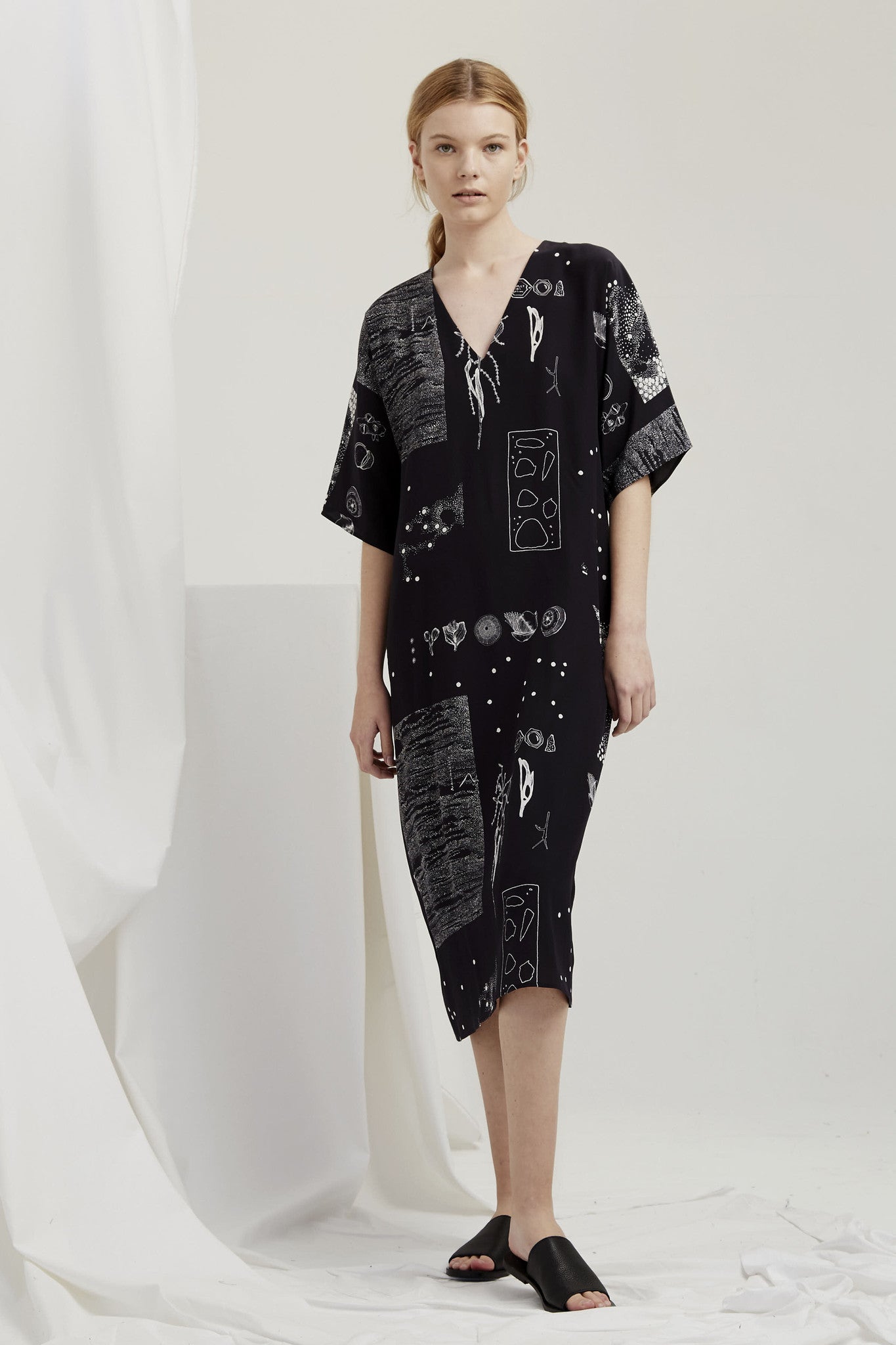 Kyoto Dress -The Collector print by Edith Rewa