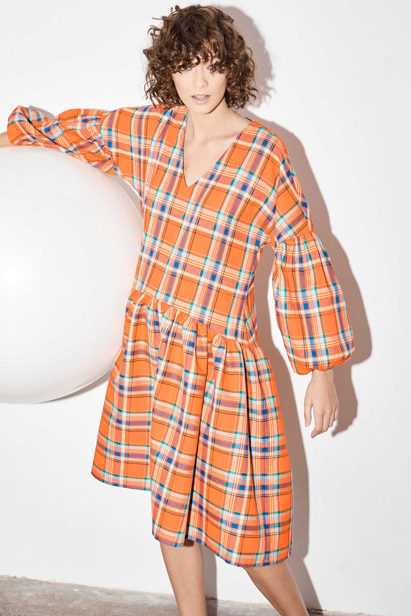 Florence Dress - Koolaid Plaid