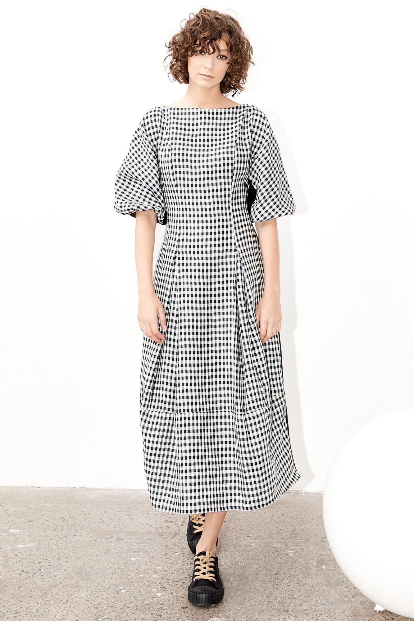 Terrace Dress - Gingham