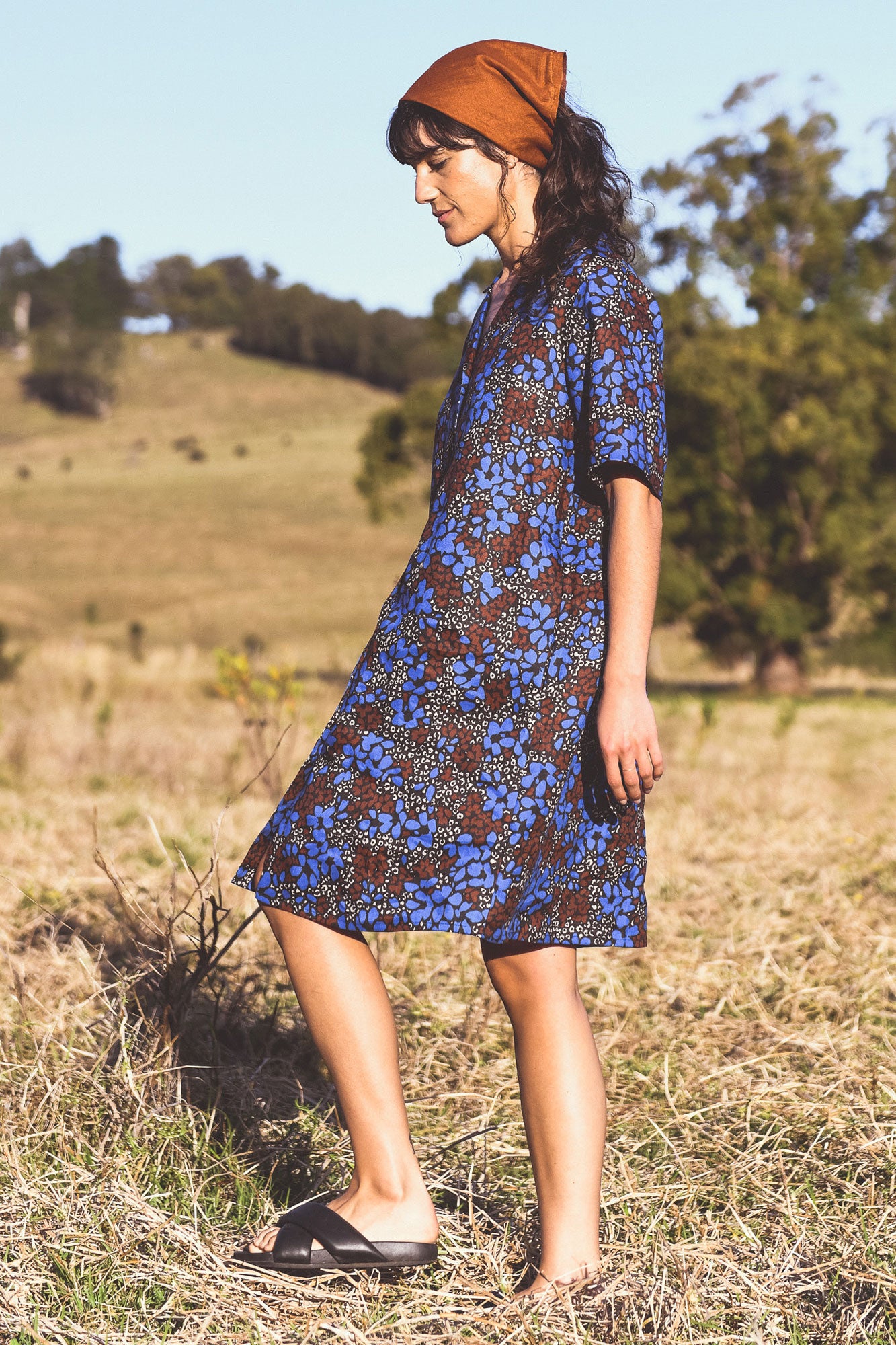 Vacay Shirt Dress -In Bloom Print IN STOCK NOW